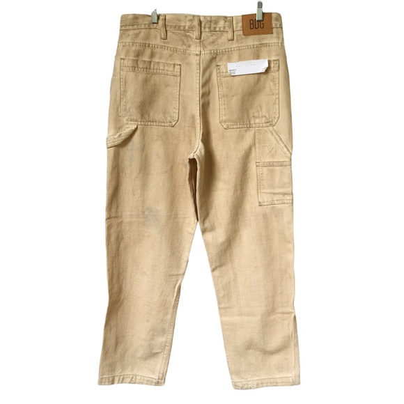 33x32 Urban Outfitters Men’s Carpenter Jean Distressed Dirty - Picture 2 of 16